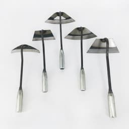 image-All-manganese Steel Gardening Hand-held Hoe All-steel Hardened Hollow Hoe