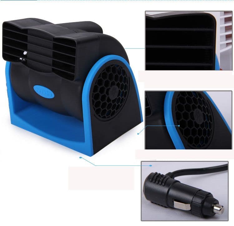 image-Adjustable Universal Car Electric Air Cooling Fan