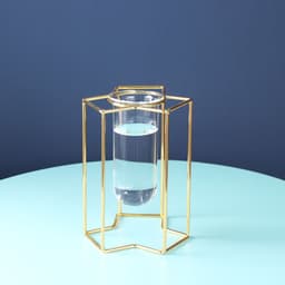 image-Light Luxury Ornaments Hydroponic Glass Vase