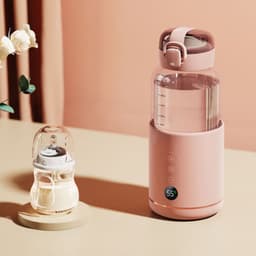 image-Baby Milk Mixer Wireless Portable Milk Mixer Constant Temperature Household Home Babycare
