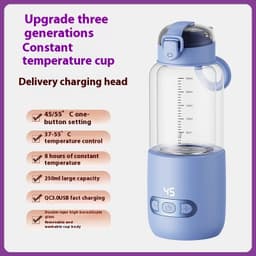 image-Baby Milk Mixer Wireless Portable Milk Mixer Constant Temperature Household Home Babycare