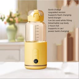 image-Baby Milk Mixer Wireless Portable Milk Mixer Constant Temperature Household Home Babycare