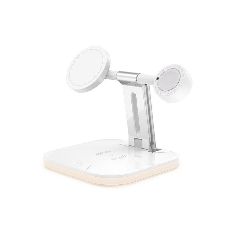image-Compatible with Apple, 3 In 1 Magnetic Wireless Charger 15W Fast Charging Station For Magsafe Chargers
