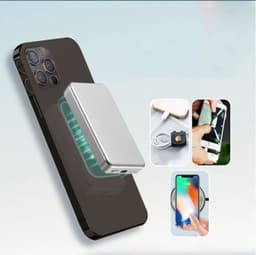 image-Applicable To12 Wireless Magnetic Charging Power Bank Mobile Power Supply