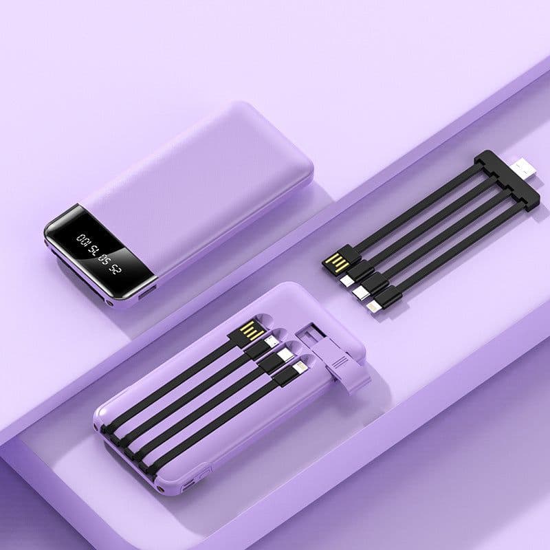image-Freezing Point Color Ultra-thin 10,000 Power Bank Mobile Power Bank