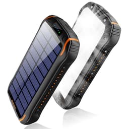 image-Solar Power Bank 26800Mah Outdoor Emergency Highlight Camping Light Waterproof, Dust-Proof And Fall-Proof Power Bank