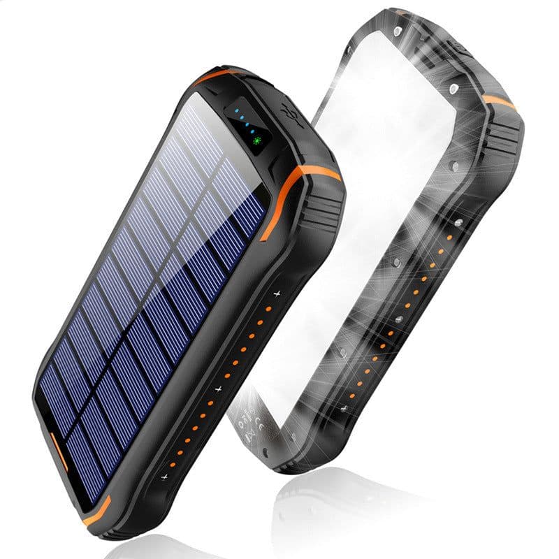 image-Solar Power Bank 26800Mah Outdoor Emergency Highlight Camping Light Waterproof, Dust-Proof And Fall-Proof Power Bank