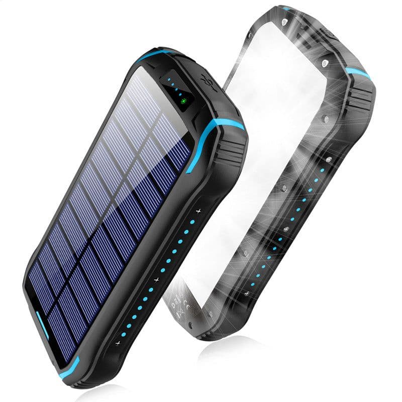 image-Solar Power Bank 26800Mah Outdoor Emergency Highlight Camping Light Waterproof, Dust-Proof And Fall-Proof Power Bank