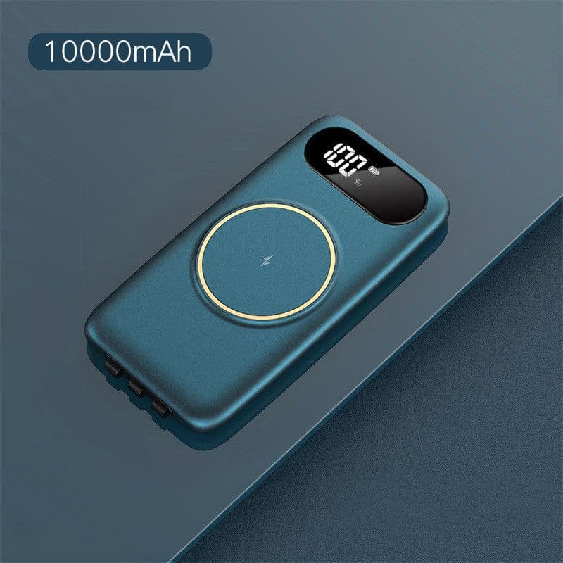 image-Wireless Charging Typec Input 10,000 Mobile Power