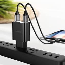 image-Floveme Digital Display Dual USB Charger
