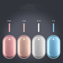 image-Mini Winter Hand Warmer Power Bank Usb Mobile Power Pebble Warm Baby