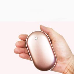 image-Mini Winter Hand Warmer Power Bank Usb Mobile Power Pebble Warm Baby