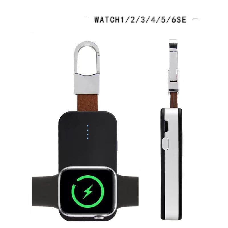 image-Power Bank Keychain Mobile Power Mini Watch Wireless Charger