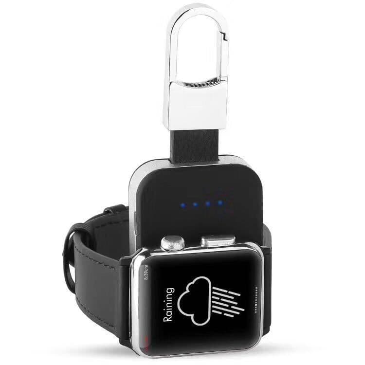 image-Power Bank Keychain Mobile Power Mini Watch Wireless Charger