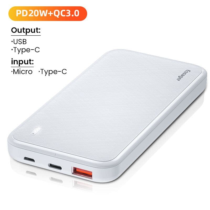image-Essager 10000mAh Power Bank Portable Charging External Battery