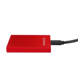image-SSD Solid State Hard Drive Brush Pattern Portable Mobile Hard Drive