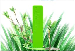image-Creative Gifts Wholesale Custom Made Single Lipstick Mobile Power 18650 Single Perfume Charging Plastic Square Tube