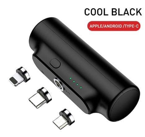 image-Magnetic Power Bank 3000 MAh Is Suitable For Mobile Power Mini Portable 18650 Charging