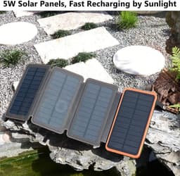 image-Outdoor Rainproof Solar Cell Phone Charger