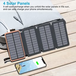image-Outdoor Rainproof Solar Cell Phone Charger