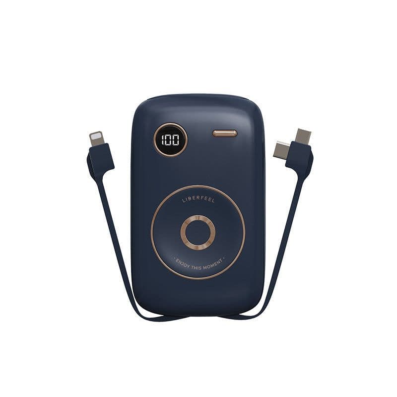 image-Sharing Mini 10000mAh Large Capacity Retro Outdoor Portable Power Bank