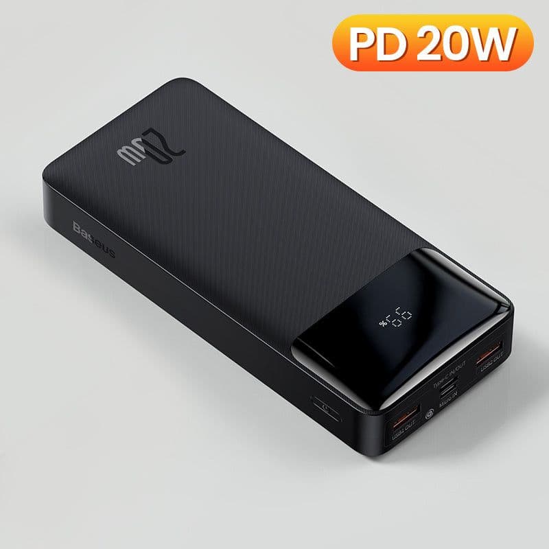 image-Power Bank With Digital Display 10000mAh 15W Multi-port