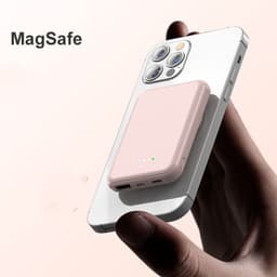image-Mini Fast Charging Magnetic Wireless Power Bank 5000 MAh Portable