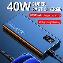 image-Super Fast Charging And Large Capacity 20000mAh Power Bank