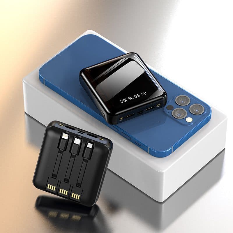image-Detachable Self-contained Power Bank Mini Mirror