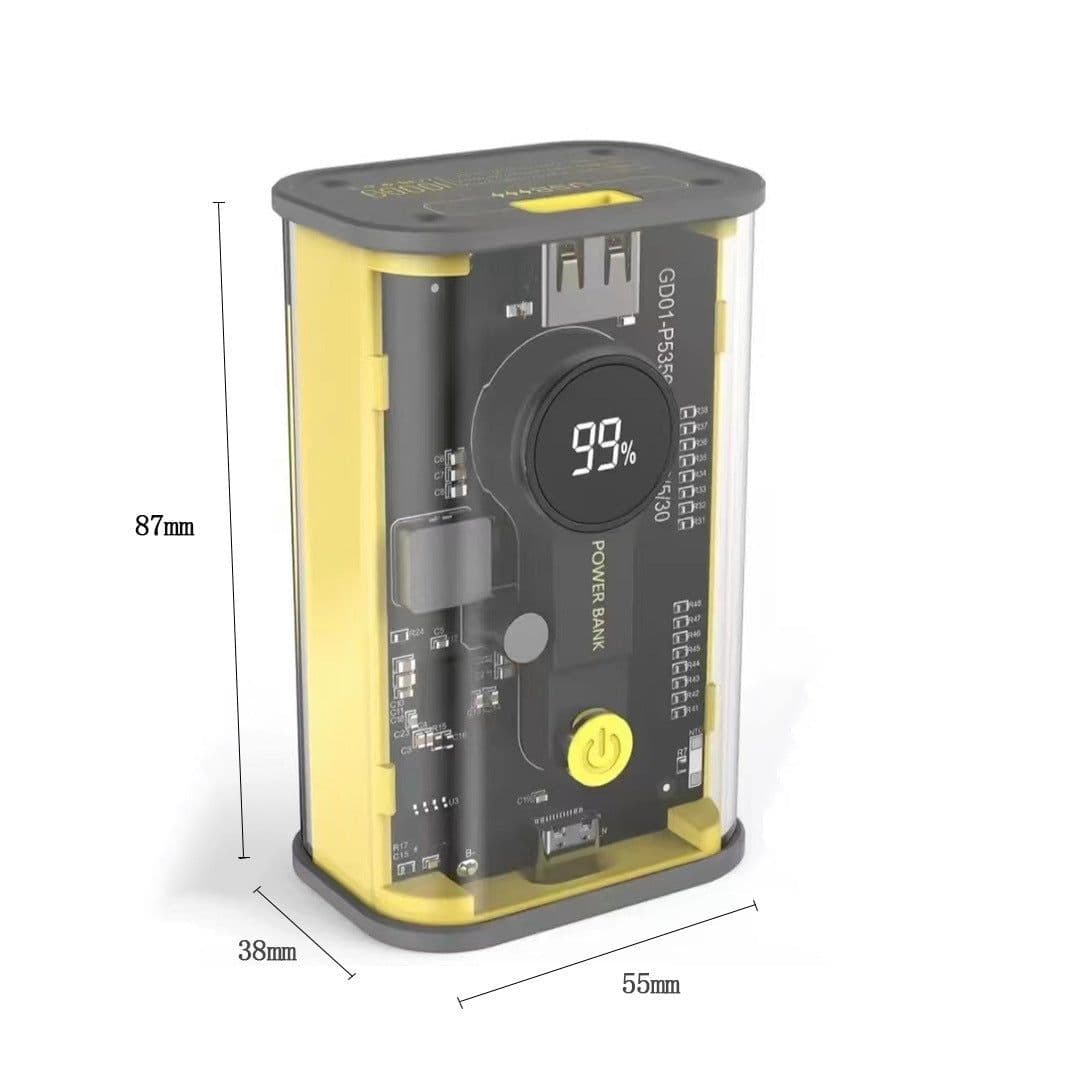image-Creative Transparent Industrial Power Bank 10000mAh