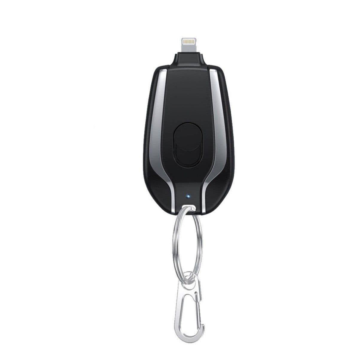 image-1500mAh Mini Power Emergency Pod Keychain Charger With Type-C Ultra-Compact Mini Battery Pack Fast Charging Backup Power Bank