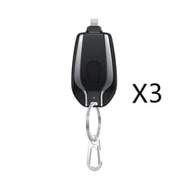 image-1500mAh Mini Power Emergency Pod Keychain Charger With Type-C Ultra-Compact Mini Battery Pack Fast Charging Backup Power Bank