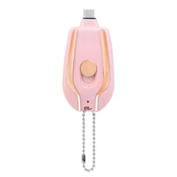 image-1500mAh Mini Power Emergency Pod Keychain Charger With Type-C Ultra-Compact Mini Battery Pack Fast Charging Backup Power Bank