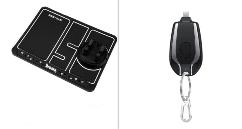 image-1500mAh Mini Power Emergency Pod Keychain Charger With Type-C Ultra-Compact Mini Battery Pack Fast Charging Backup Power Bank