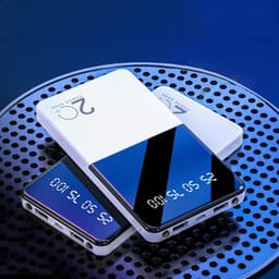 image-Mirror Large-capacity Fast Charge Power Bank 20000 MAh
