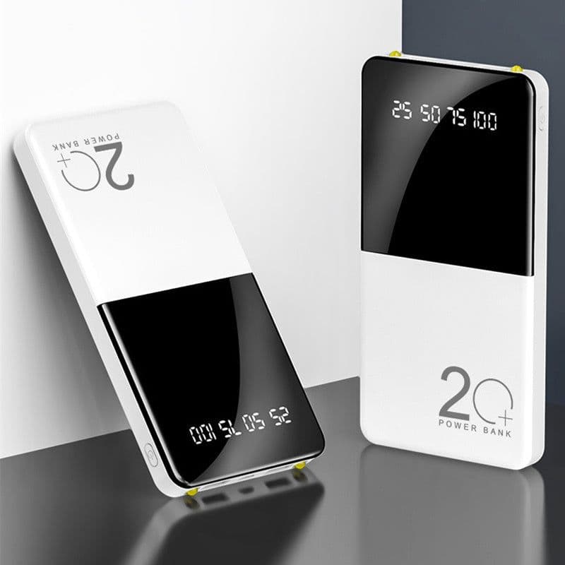 image-Mirror Large-capacity Fast Charge Power Bank 20000 MAh
