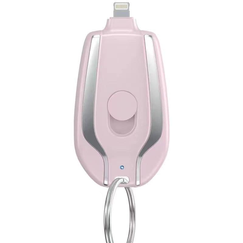 image-Keyring Charging Bank Wireless Portable 1500 Mah Emergency Power Supply Telescopic Small Mobile Power Supply