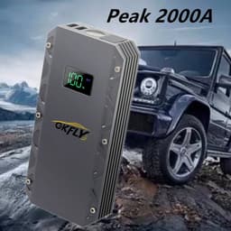 image-GKFLY 2000A Car Starter Car Battery Booster LED Car St
