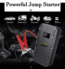 image-GKFLY 2000A Car Starter Car Battery Booster LED Car St