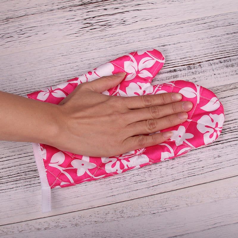 image-Baking Oven Gloves, Heat-insulating Gloves, Anti-scald Gloves, Oven Gloves