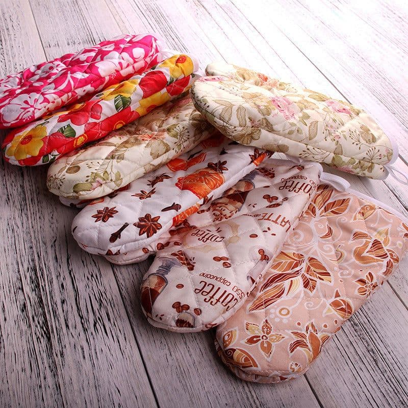 image-Baking Oven Gloves, Heat-insulating Gloves, Anti-scald Gloves, Oven Gloves