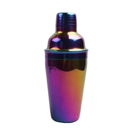 image-8-Piece Stainless Steel Cocktail Shaker Set, Electroplating Colorful Shaker