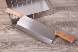 image-Stainless Steel Knife Double Knife Ejiao Cake Slitting Knife