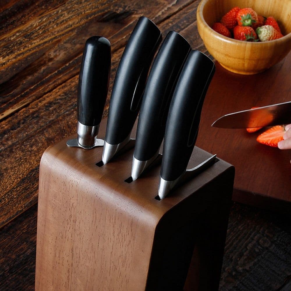 image-Multifunctional Household Punch-Free Kitchen Knife Holder
