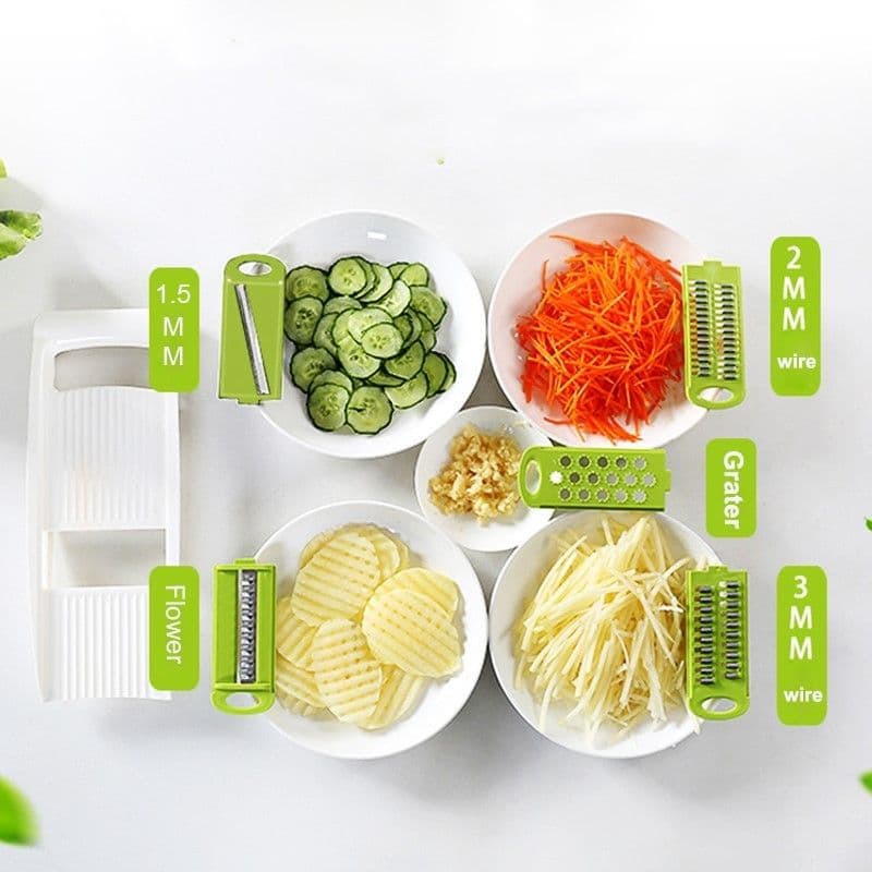 image-WALFOS Mandoline Peeler Grater Vegetables Cutter Tools With