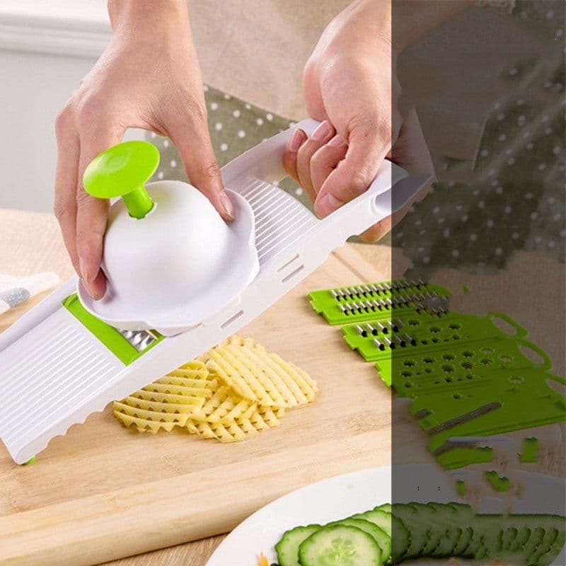 image-WALFOS Mandoline Peeler Grater Vegetables Cutter Tools With