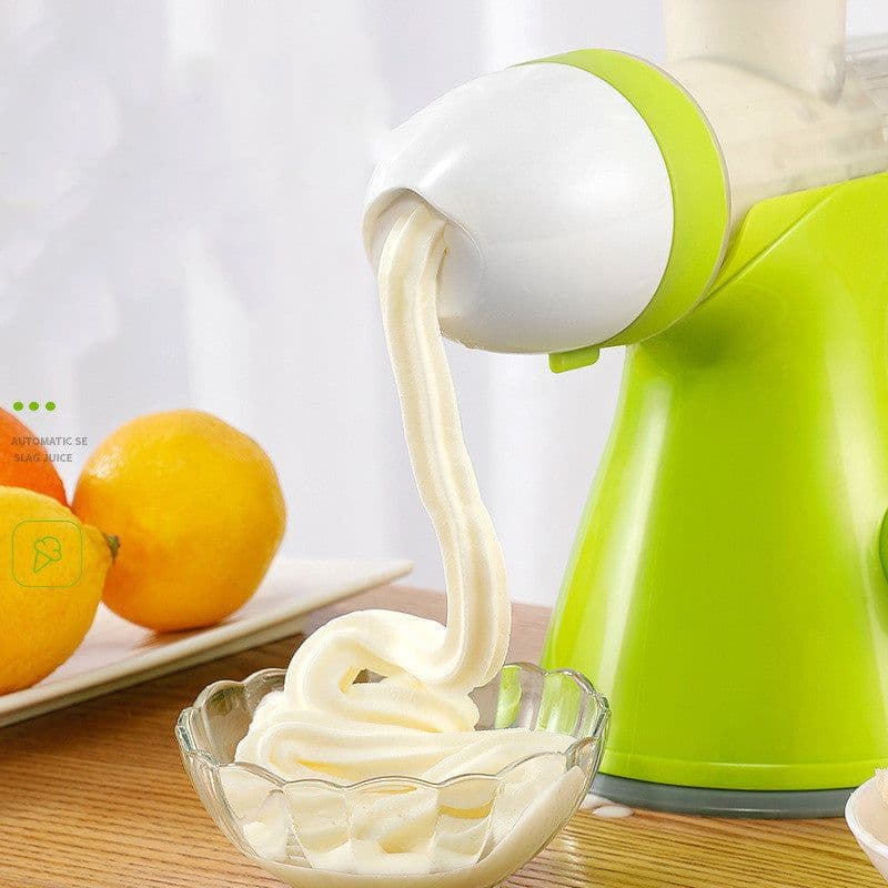 image-Manual Juicer, Small Household Juicer, Squeeze Lemon Orange Juice, Hand-Cranked Juice, Squeeze Deep-Fried Juice Artifact