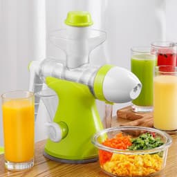 image-Manual Juicer, Small Household Juicer, Squeeze Lemon Orange Juice, Hand-Cranked Juice, Squeeze Deep-Fried Juice Artifact