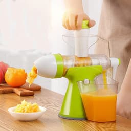 image-Manual Juicer, Small Household Juicer, Squeeze Lemon Orange Juice, Hand-Cranked Juice, Squeeze Deep-Fried Juice Artifact
