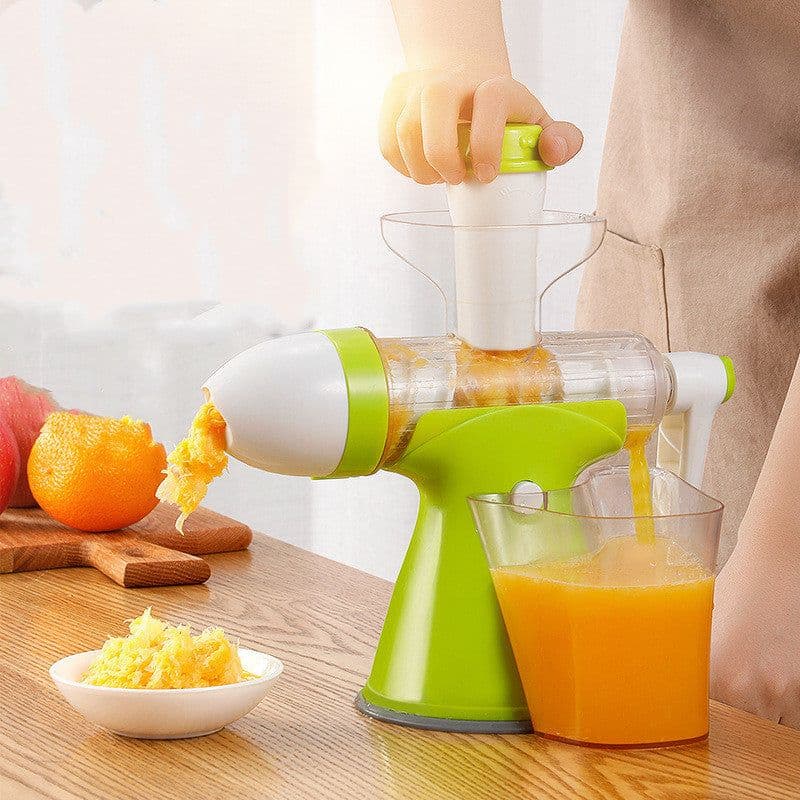 image-Manual Juicer, Small Household Juicer, Squeeze Lemon Orange Juice, Hand-Cranked Juice, Squeeze Deep-Fried Juice Artifact